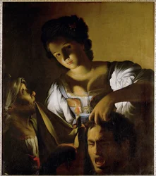 Judith ja Holofernesin pää (maalaus kankaalle)