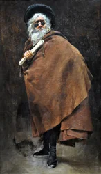 Enrique Meldan muotokuva, noin 1892 (öljy kankaalle)