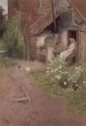 Keittiön ovi