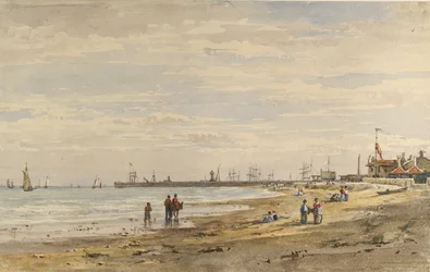 Ramsgaten laituri, elokuu 1838