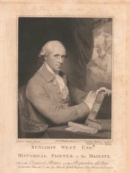 Benjamin West, Esqr., Historical Painer Hänen Majesteettilleen