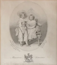 Muotokuva kreivi Mihail Semjonovitš Vorontsovista 1782-1856 ja kreivitär Jekaterina Semjonovna Vorontista