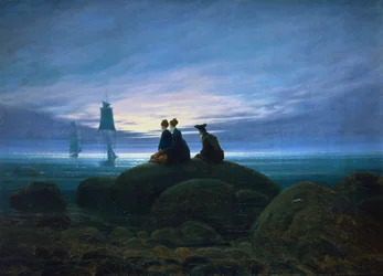 "Kuun nousu meren yllä", 1774
