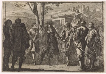 Englannin sotilaat vangitsevat Englannin kuningas Kaarle I:n vuonna 1647