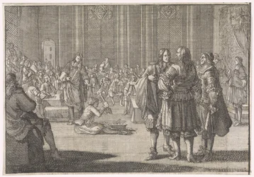 Englannin keisarillinen sinetti murskataan House of Lordsissa, 1646