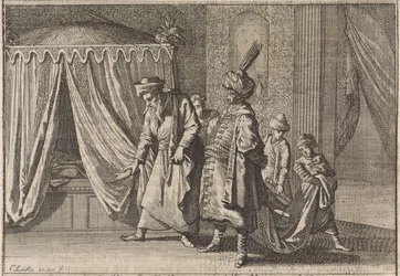 Pashan vaimon sairassänky, 1639