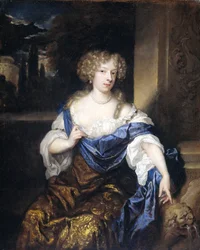 Helena Ctaharina de Witten muotokuva 91661-95, Haamsteden herran Iman moggen vaimo
