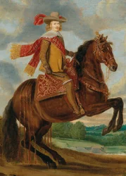 Itävallan kardinaali-Infante Ferdinandin ratsastusmuotokuva 1609-1641.