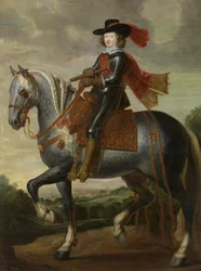 Itävallan kardinaali-Infante Ferdinandin ratsastusmuotokuva, 1600-luvun ensimmäinen kolmannes.