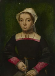 Lady with a Rosary, c. 1550