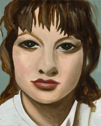 Feather Cut, 2005 (öljy laudalle)