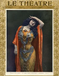 Emma Calve Salomena, Le Theatre -lehden etukansi