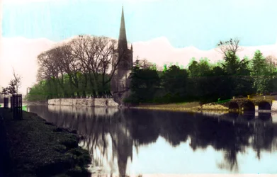 Holy Trinity Church, Stratford-upon-Avon, Warwickshire, 1926.