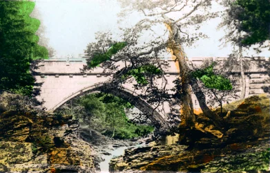 The Linn of Dee, Braemar, Aberdeenshire, 1926.