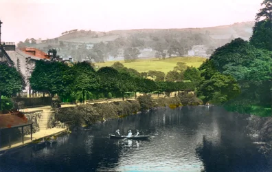 Derwent-joki Matlockissa, Derbyshiressä, 1926.