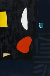 Sävellys, n.1951 (öljy paneelille)