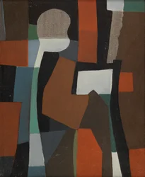 Sävellys, n.1955 (öljy kankaalle)