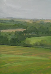 Sade, Cornbury Park, Cotswolds (Öljy paneelille)