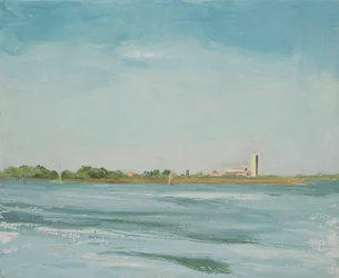 Torcello Buranosta, Venetsia (öljy kankaalle)