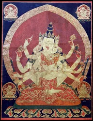 Guhyasamaja Akshobhyavajra Tanaka, 1600-luku.