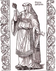 Talonpoika ISCHIAsta - italialainen puku 1600-luvulla