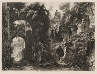 Septimius Severuksen talon rauniot Palatinuksella