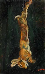 Llebre penjada, ca 1923. finlandès