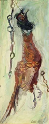 Riippuva fasaani, n. 1925-1930 (öljy kankaalle)