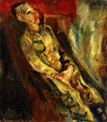 Mies istuu; Homme Assis, n. 1923
