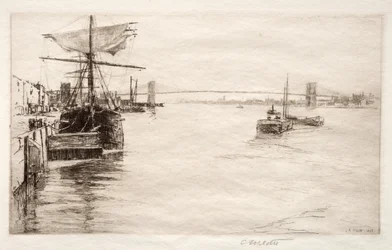 Brooklyn Bridge, 1888.