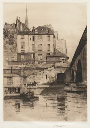 Quai des Orfèvres, Pariisi, 1886.