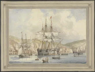 Näkymä Maltalla, n. 1849