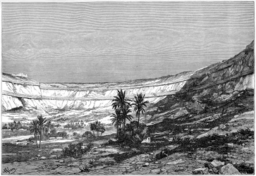 Kasr-el-jebel Cirque, Syyria, 1890