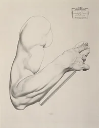 Jälki harmaalle paperille, 1868