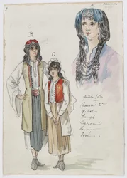 Holmès - Musta vuori - Charles Bianchinin pukusuunnitelmat - 09. Pikkutytöt. Neiti Charrier 2e, Gillet, Taugh, Lozeran, Renoir, Evel...
