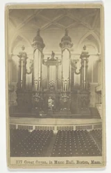 337 Suuri urku, Music Hallissa, Boston, Massachusettsissa