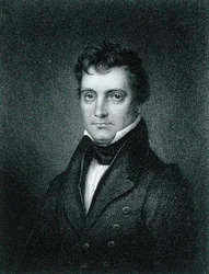 Josiah Stoddard Johnson (1784-1833) kaiverrettu James Barton Longacren (1794-1869) toimesta (kaiverrus).