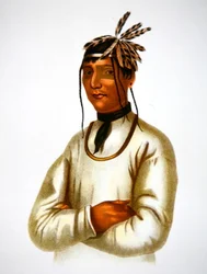 Caatousee of the Chippewa Tribe (väriliitossa)