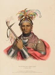 KI-ON-TWOG-KY., kirjasta History of the Indian Tribes of North America.