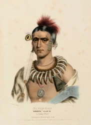 MA-HAS-KAH, Pohjois-Amerikan intiaaniheimojen historiasta.