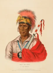 TEH-RO-HON, IOWAJIEN SOTURI, Pohjois-Amerikan intiaaniheimojen historiasta.