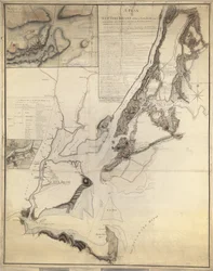 Suunnitelma New Yorkin saaresta ja osasta Long Islandia, sekä ympäröivästä maasta - Dobbs