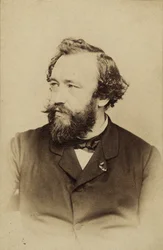 Adolphe Saxin muotokuva 1814-1894, noin 1860.
