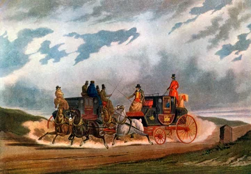 Half Way Leeds Coach, 1837 1927.