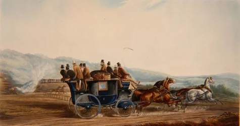 Road Versus Rail, kaiverrettu J. Harris, "Fores
