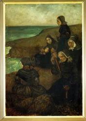 Au Pays de la Mer – Meren maa – triptyykki, oikea paneeli: Ne, jotka jäävät