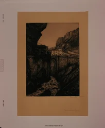 Saapuminen Pont-en-Royansiin (vedos b)