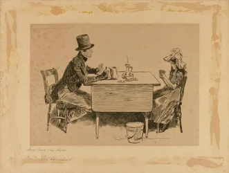 Tom Pinch ja hänen sisarensa, elokuvasta "Martin Chuzzlewit" (Martin Chuzzlewit)