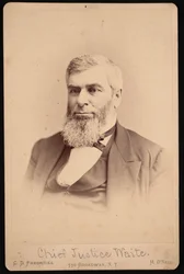 Morrison Remick Mott Waiten muotokuva 1816-1888, ennen vuotta 1888