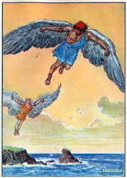 Daidalos ja Ikaros, teoksesta "The Children